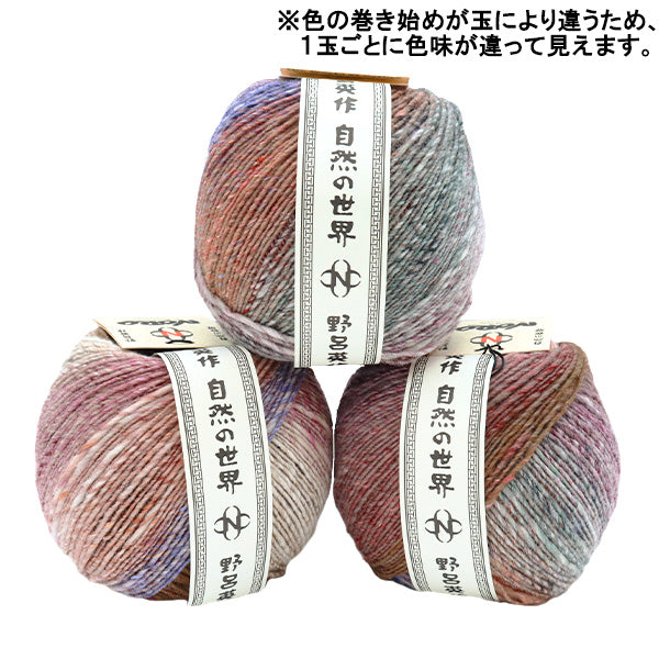 秋冬纱线 “冬天的崛起,第六名” Noro Noro Hidesaku