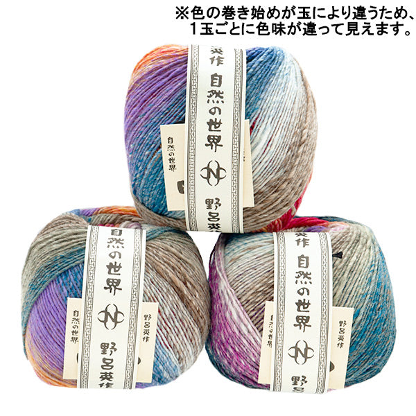 秋冬纱线 “ Saiun,第一颜色” Noro Noro Hidesaku