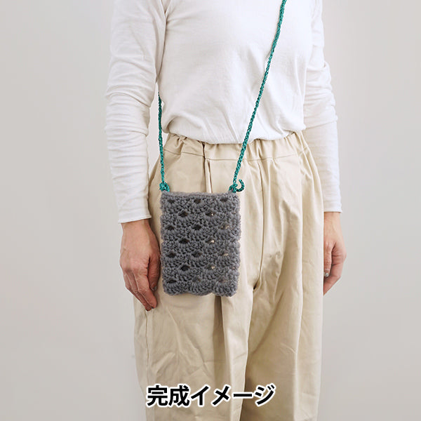编织套件“ naminami图案pochette b 25S-0504" 达鲁马 DARUMA 横田