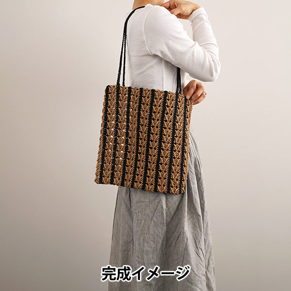 编织套件 "V-MOTIF条纹袋A 25S-0602" 达鲁马 DARUMA 横田