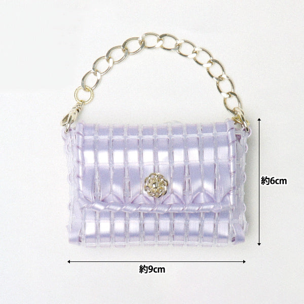 手工艺品套件“ iroha cord迷你迷你袋套件珍珠薰衣草10-4885"