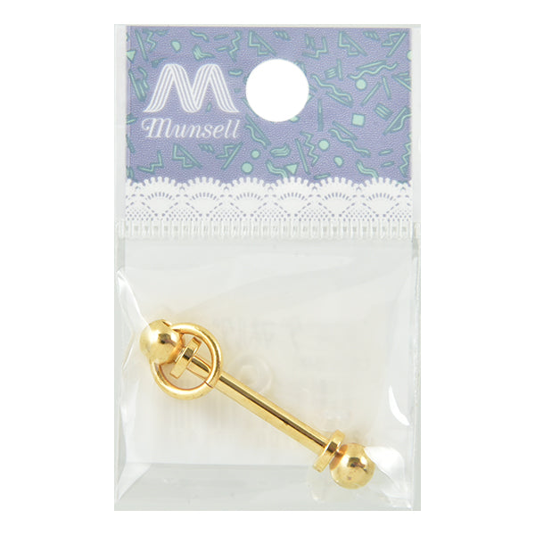 アクセサリー金具 『とんぼ玉ホルダー L ゴールド』