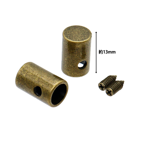 手工艺硬件“绳索盖6mm 2件古董金AG1200" Marchenart童话艺术