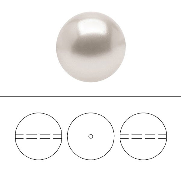 スワロフスキー 『ライトゴールド 4mm 30粒 5810-4mm 30』 クリスタルパール