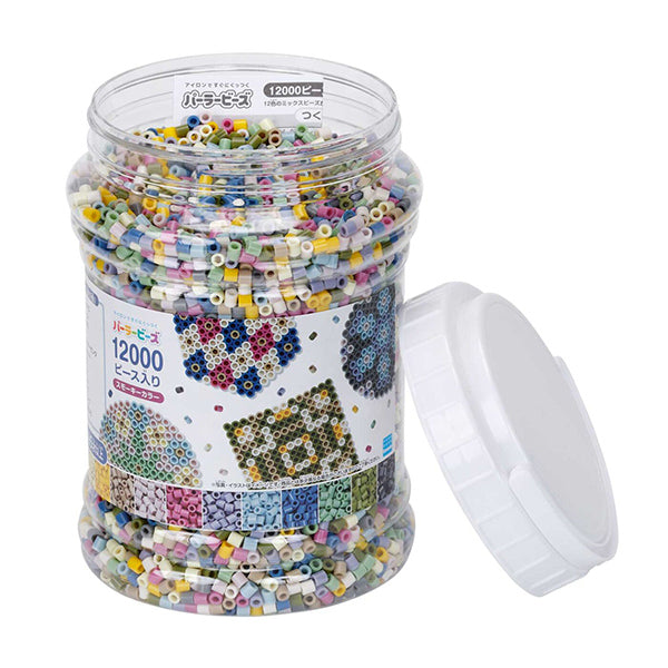 ビーズ 『パーラービーズ 12000ピース入り スモーキーカラー 80-117581』 Kawada カワダ