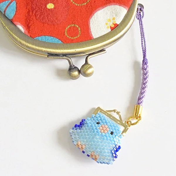 珠子Kit“京都小鸟的Maguchi Netsuke Mameruha PB-339" Hobbix Kyoto Nishijin Hobbix