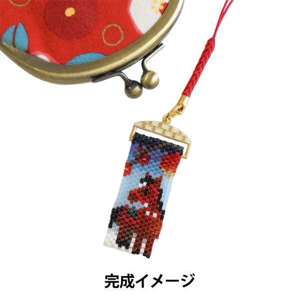 BeadsKit "Umenetsuke on a horse in return PB-357" HOBBIX Kyoto Nishijin Hobbix
