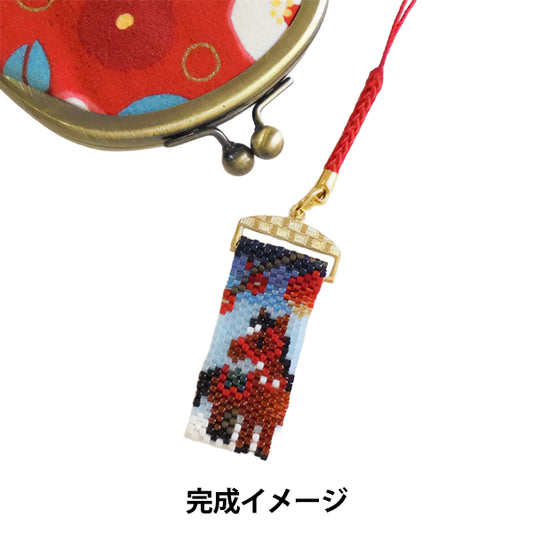 BeadsKit "Umenetsuke on a horse in return PB-357" HOBBIX Kyoto Nishijin Hobbix