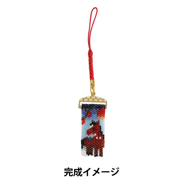 BeadsKit "Umenetsuke on a horse in return PB-357" HOBBIX Kyoto Nishijin Hobbix