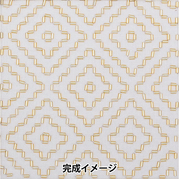 ビーズキット 『ビーズ刺し子キット 柿の花 BS-K2』 TOHO BEADS トーホービーズ