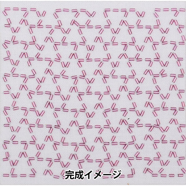 ビーズキット 『ビーズ刺し子キット 結び亀甲 BS-K3』 TOHO BEADS トーホービーズ