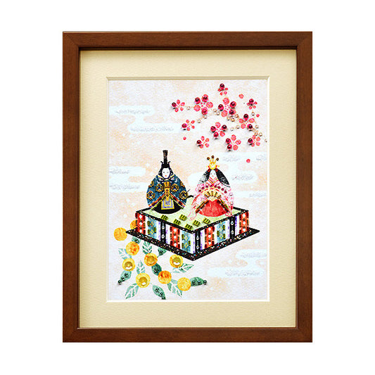 ビーズキット 『ビーズデコールキット 日本の四季 3月 ひな祭り BHD-64』 MIYUKI ミユキ