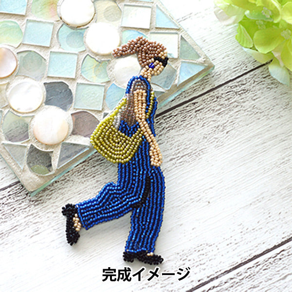 ビーズキット 『おでかけブローチキット ショッピング HCA14//1』 MIYUKI ミユキ