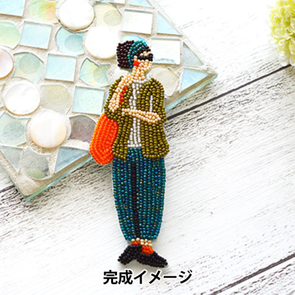 ビーズキット 『おでかけブローチキット マーケット HCA14//3』 MIYUKI ミユキ