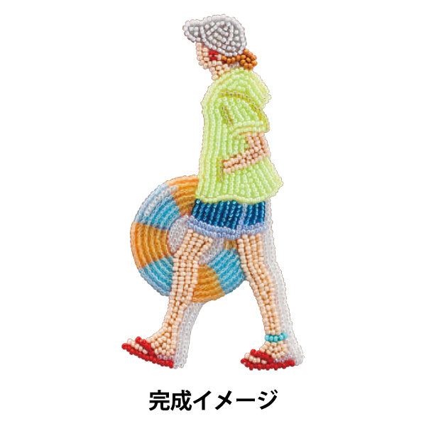 ビーズキット 『おでかけブローチキット ビーチ HCA14//9』 MIYUKI ミユキ