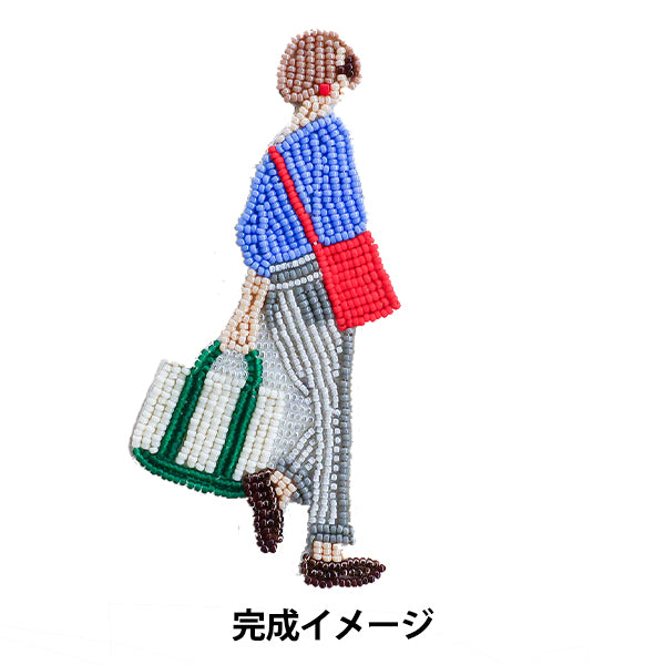 ビーズキット 『おでかけブローチキット おとまり HCA14//10』 MIYUKI ミユキ