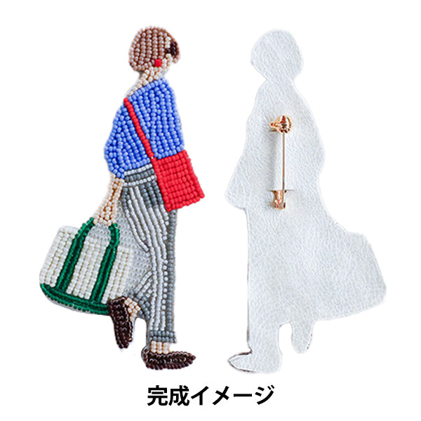 ビーズキット 『おでかけブローチキット おとまり HCA14//10』 MIYUKI ミユキ