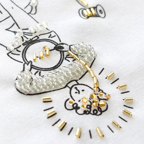 Embroidery kit "Craft embroidered person HCA22 // 2" MIYUKI Miyuki