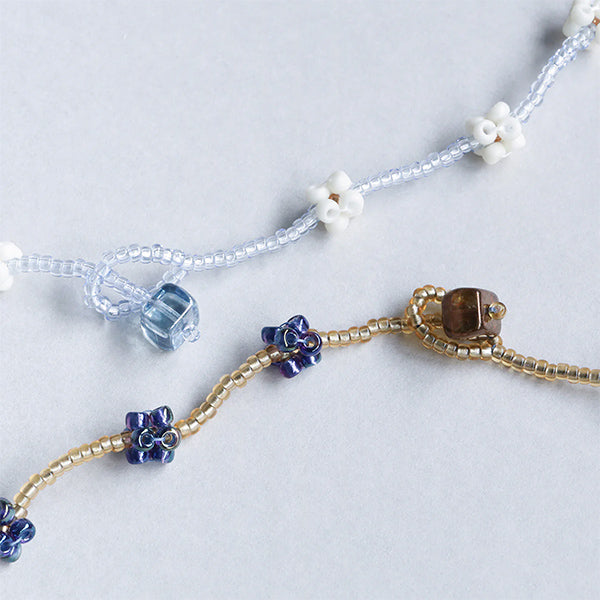 ビーズキット 『こんぺいとうネックレスキット BLUE HCA28//4』 MIYUKI ミユキ