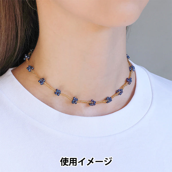 ビーズキット 『こんぺいとうネックレスキット BLUE HCA28//4』 MIYUKI ミユキ