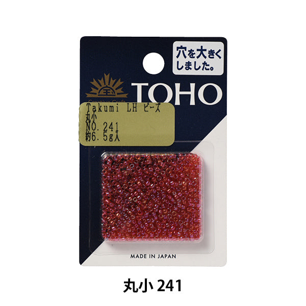 ビーズ 『タクミビーズ 丸小 241』 TOHO BEADS トーホービーズ