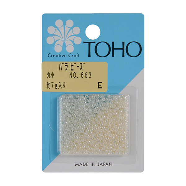 ビーズ 『バラビーズ 丸小 663』 TOHO BEADS トーホービーズ