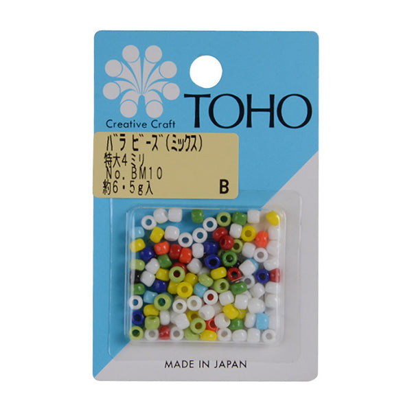 ビーズ 『バラビーズ 特大 No.BM10』 TOHO BEADS トーホービーズ