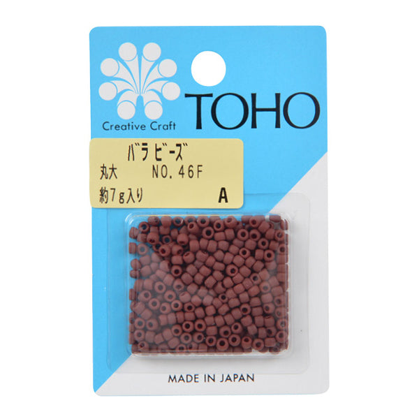 ビーズ 『バラビーズ 丸大 No.46F』 TOHO BEADS トーホービーズ