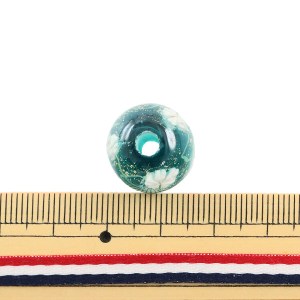 Handicraft bracket "Tonbo ball cherry blossom blue green"
