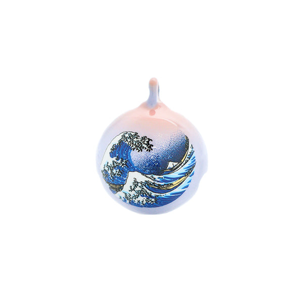 手芸金具 『転写鈴 19mm 大波・富士』