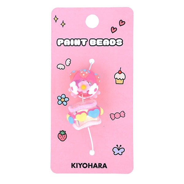 手芸パーツ 『ペイントビーズ 2個入り 01 PTB-02』 KIYOHARA 清原
