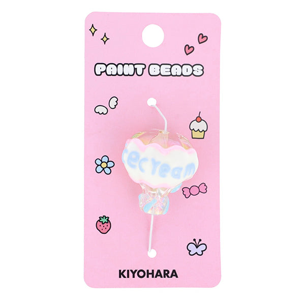 手芸パーツ 『ペイントビーズ 1個入り 01 PTB-03』 KIYOHARA 清原