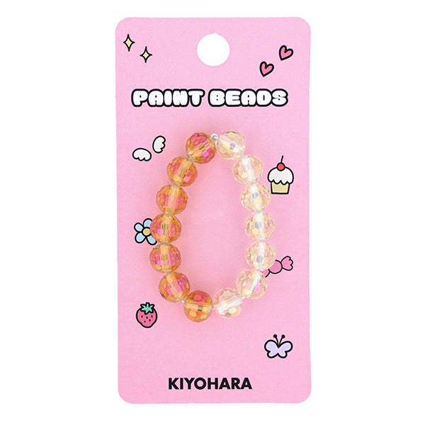 手芸パーツ 『クリスタルビーズ 8mmミックス ベージュ PTB-04』 KIYOHARA 清原
