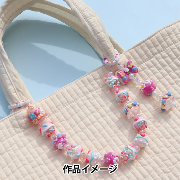 工艺零件“登山扣和电线白色PTB-05" KIYOHARA