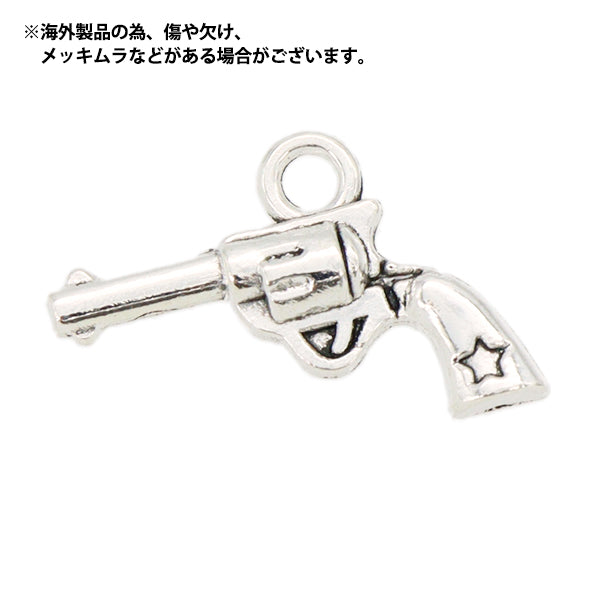 アクセサリー素材 『チャーム 武器5 シルバー 6個入り M12399』