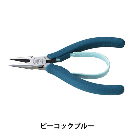 工艺品五金“平口钳孔雀蓝21087”" 3.peaks 手工制作 三峰技研