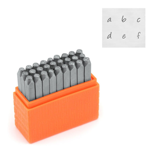 Metal engraved metal stamping "IMPRESSART Economy Letter Stamp BRIDGETTE lowercase 3mm U0302 3" Miyuki Miyuki