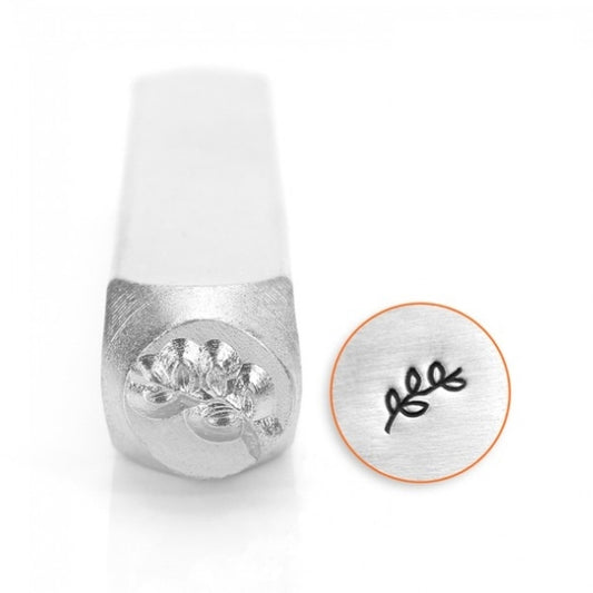 Metal engraved metal stamping "IMPRESSART Design Stamp Vine 6mm U1025 6" Miyuki Miyuki