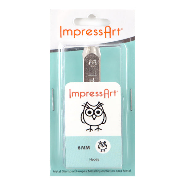 金属刻印 メタルスタンピング 『ImpressArt デザインスタンプ ふくろう 6mm U1036 6』 MIYUKI ミユキ