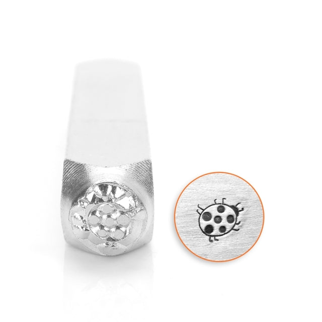 金属刻印 メタルスタンピング 『ImpressArt デザインスタンプ てんとう虫 6mm U1037 6』 MIYUKI ミユキ