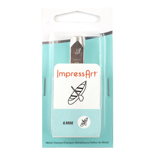 金属刻印 メタルスタンピング 『ImpressArt デザインスタンプ カヌー 6mm U1051 6』 MIYUKI ミユキ