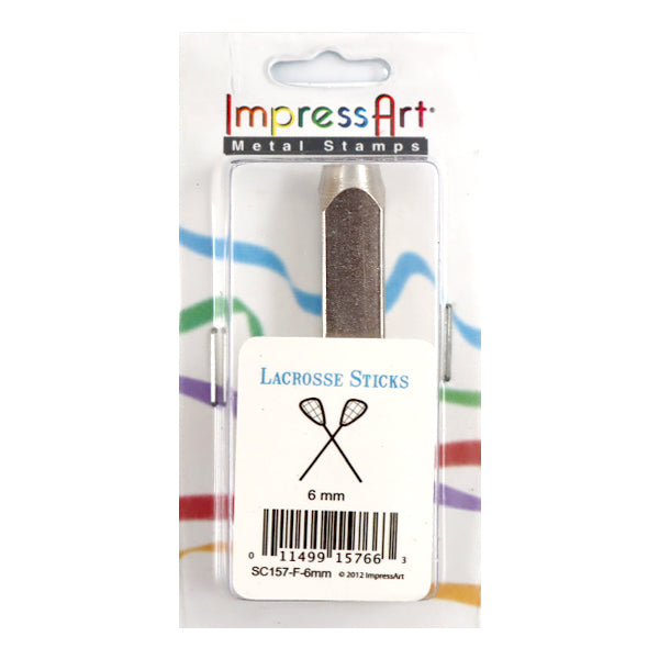 金属刻印 メタルスタンピング 『ImpressArt デザインスタンプ ラクロス 6mm U1054 6』 MIYUKI ミユキ