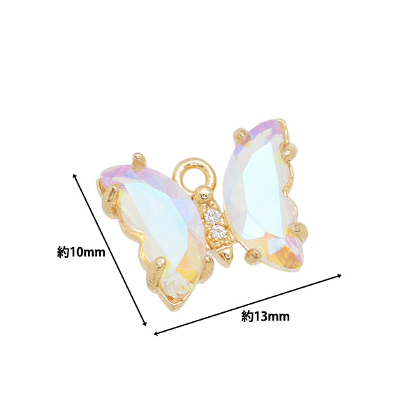 Accessory material "Charm Petit Bijoux Butterfly Aurora AP24052"
