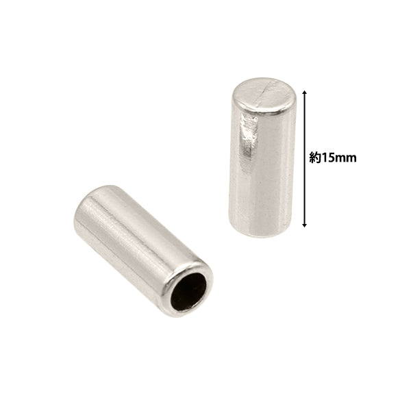 止绳器 “电线帽3毫米2件银S1202" Marchenart童话艺术