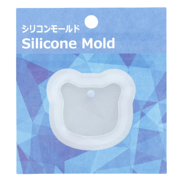 レジンモールド 『シリコンモールド タグシリーズ クマ MO-6』