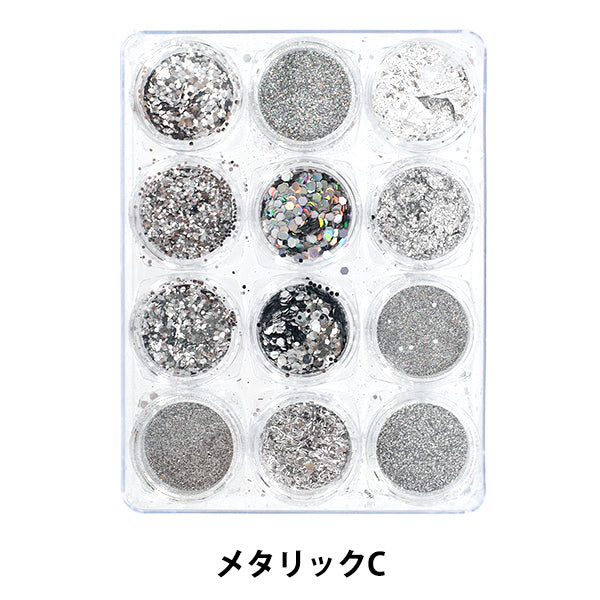 树脂材料“珠宝调色板12金属C YS-2-12"