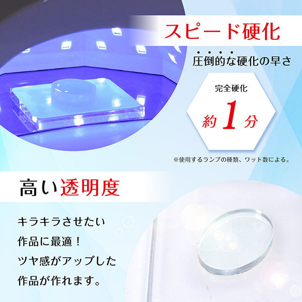レジン液 『LED&UVパーフェクトレジン 5g XSR-134』 ERUBERU エルベール