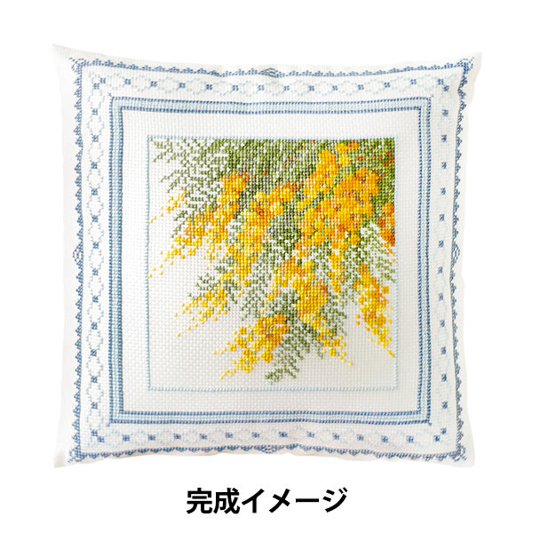 Embroidery kit "Onoe Megumi Cross Stitch Mimosa Collection Mimosa 6066" Olympus