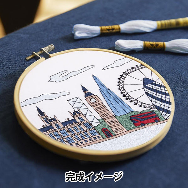 Embroidery kit "Designer Collection London Skyline TB224" DMC Diementsea