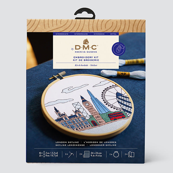Embroidery kit "Designer Collection London Skyline TB224" DMC Diementsea